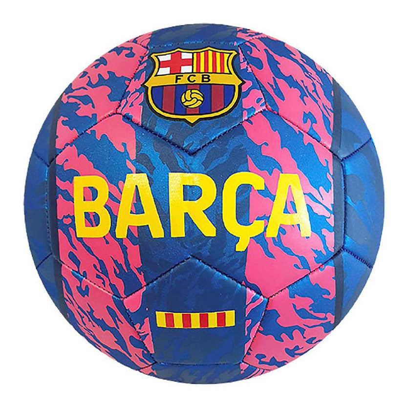 Football radiocommandé fc baelona camouflage, taille 5