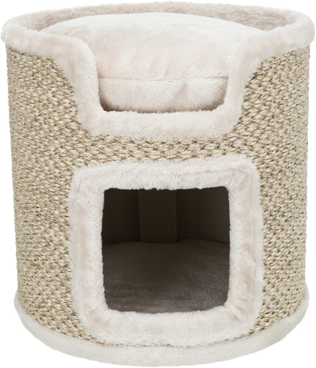 Trixie - griffoir - ria - griffoir - gris clair naturel - 37x37x37 cm