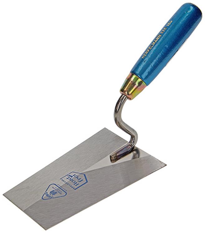 Jung 1010994 - truelle à plâtre en acier inoxydable col de cygne henk526 160mm | 3 pièces