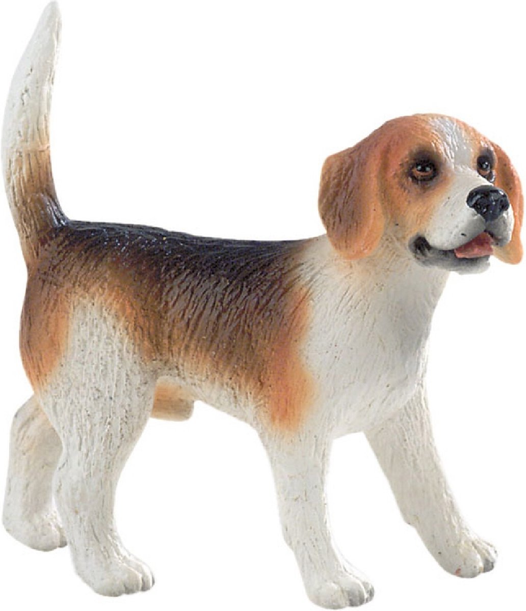 Bullyland 65424 – figurine de jeu et figurine de collection Beagle Henry – env. 5 cm – Design réaliste et détaillé – Idéal comme figurine de gâteau et petit cadeau pour les enfants à partir de 3 ans.