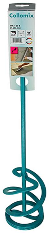 Collomix 1010797-mélangeur de peinture-haute viscosité. sem120s 120x600mm | 2 pièces