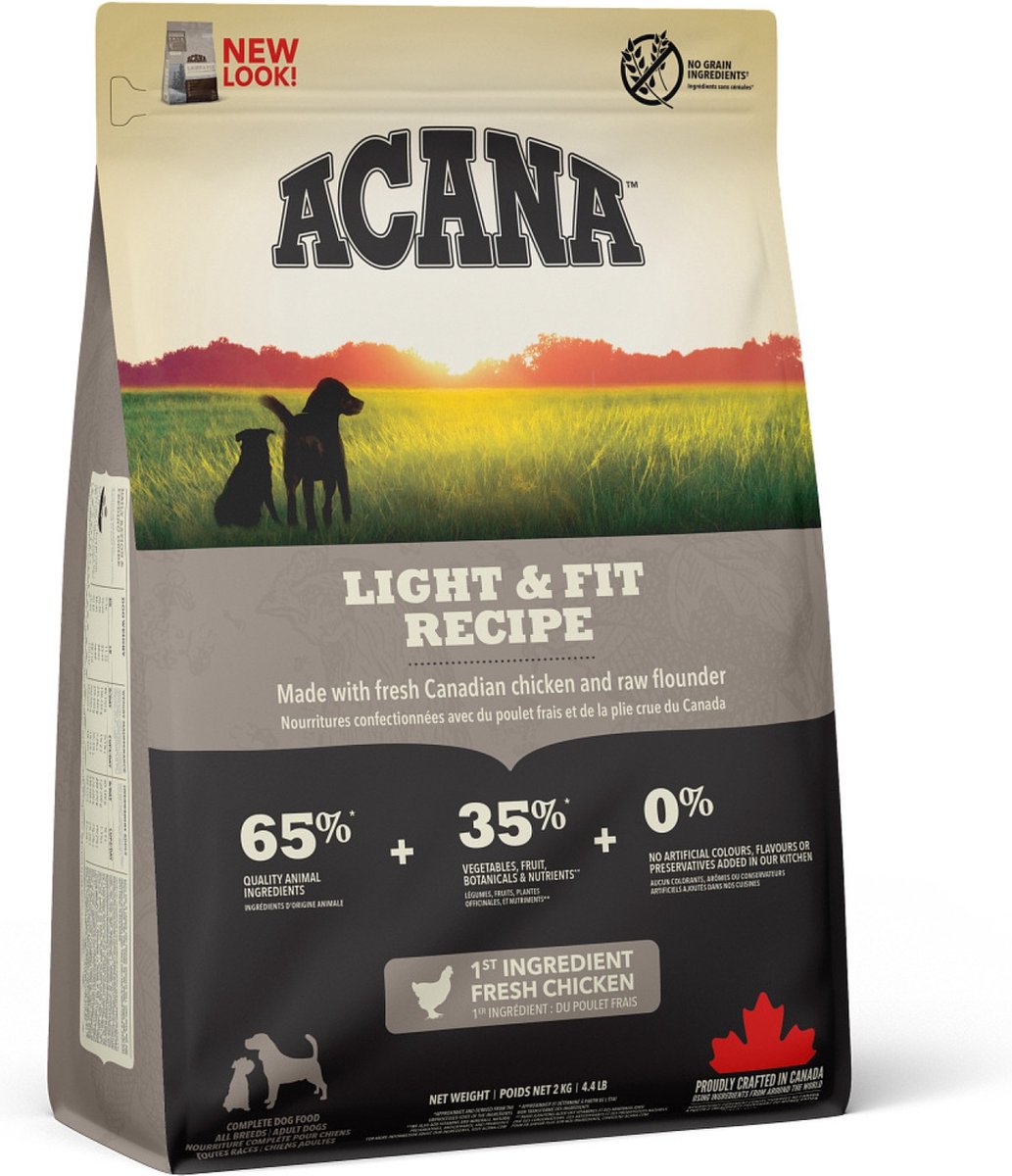 Acana chien coupe légère - 2 kg