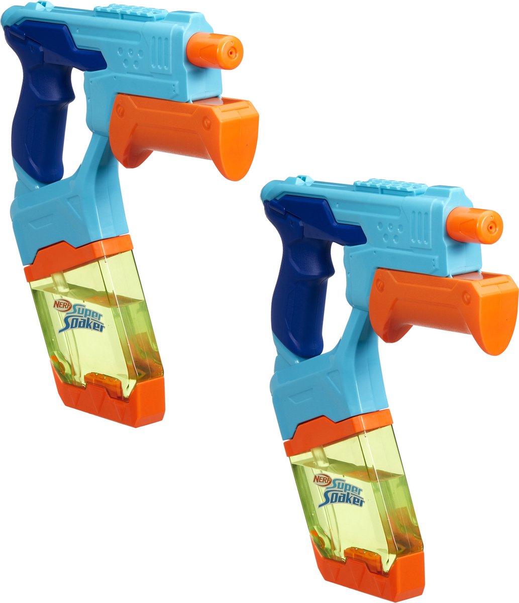 Nerf super soaker dunk-fill - pistolet à eau - pack duo