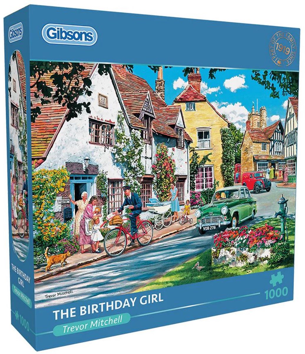 Gibsons - la fille d'anniversaire (par Trevor Mitchell) - 1000 pièces 68×49cm (l×h) - puzzle pour adultes