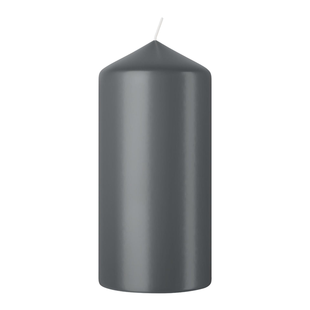 Bougie pilier Bolsius 120 58 gris orageux