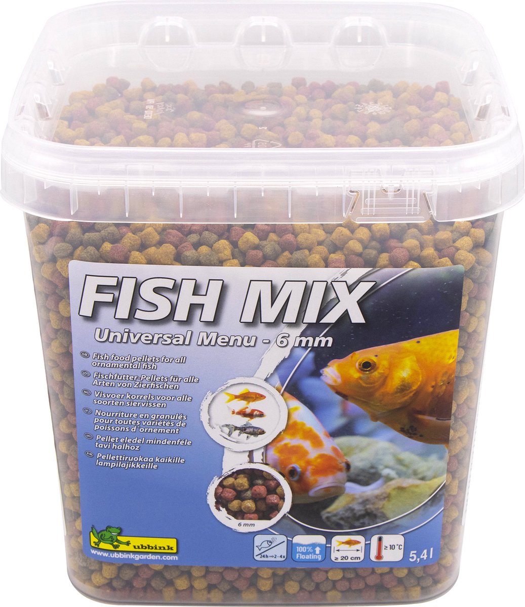 Ubbink Fish Fish Fish Mix Menu universel 6 mm 5.4 L