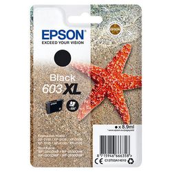 Cartouche d'encre epson 603xl originale c13t03a14010 noire
