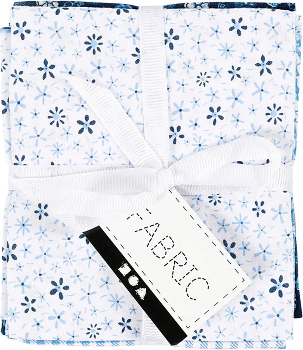 Entreprise créative https: www.ccobby.nl patchwork-fabric-size-45x55-cm-100-gr-blue-4-piece-1-ball