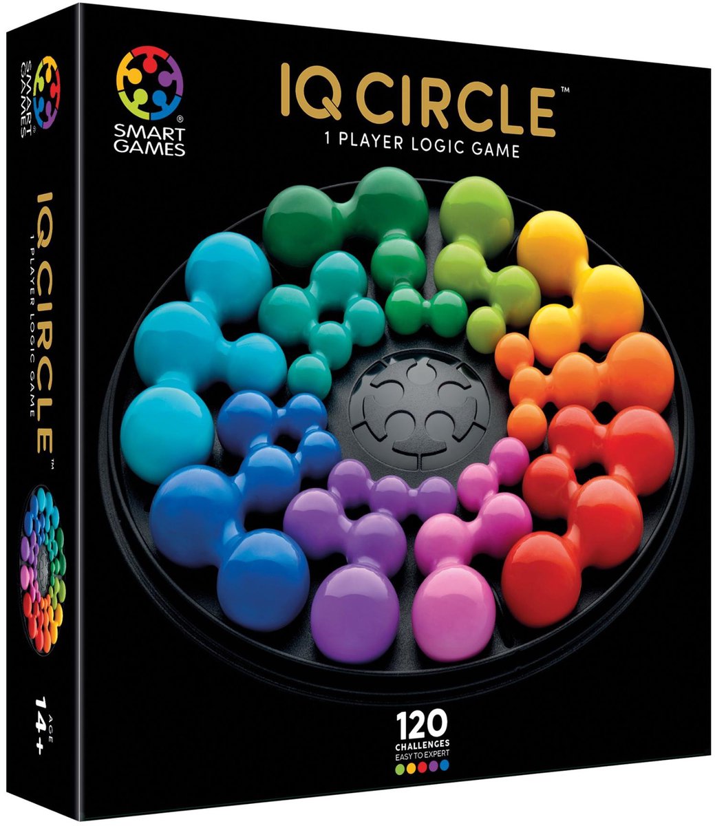Jeux intelligents jeu iq deluxe circle | 2 pièces