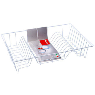Egouttoir à vaisselle Metaltex fil blanc