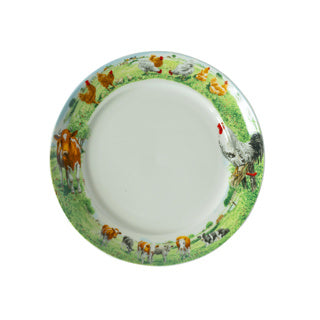 Wiebe van der Zee assiette 21 cm vache poulet Wiebe