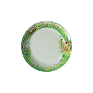 Wiebe van der zee assiette 18 cm chèvre cochon wiebe | 6 pièces