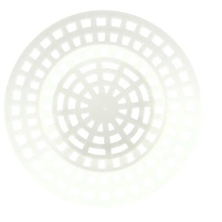 Filtre d'évier Metaltex 2 pièces en plastique blanc