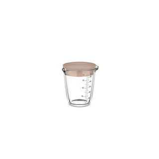 Tasse à mesurer Mepal avec couvercle - chef it - craie - 500ml