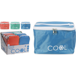 Sac isotherme 4 litres 3 coloris assortis | 6 pièces