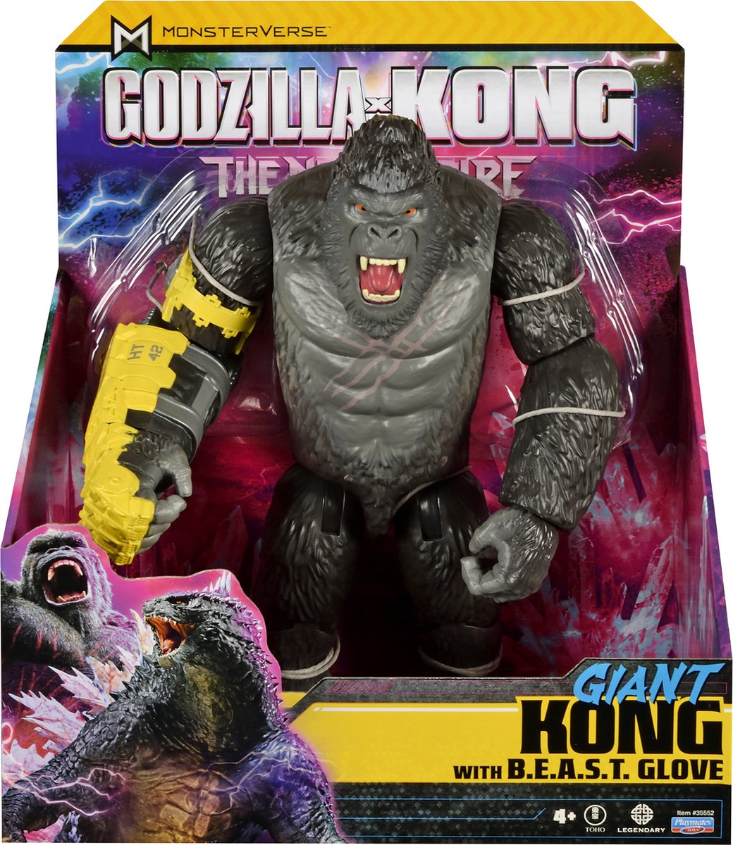 Boti Europe b.v. godzilla x kong le nouvel empire figurine de luxe électrique - king kong géant