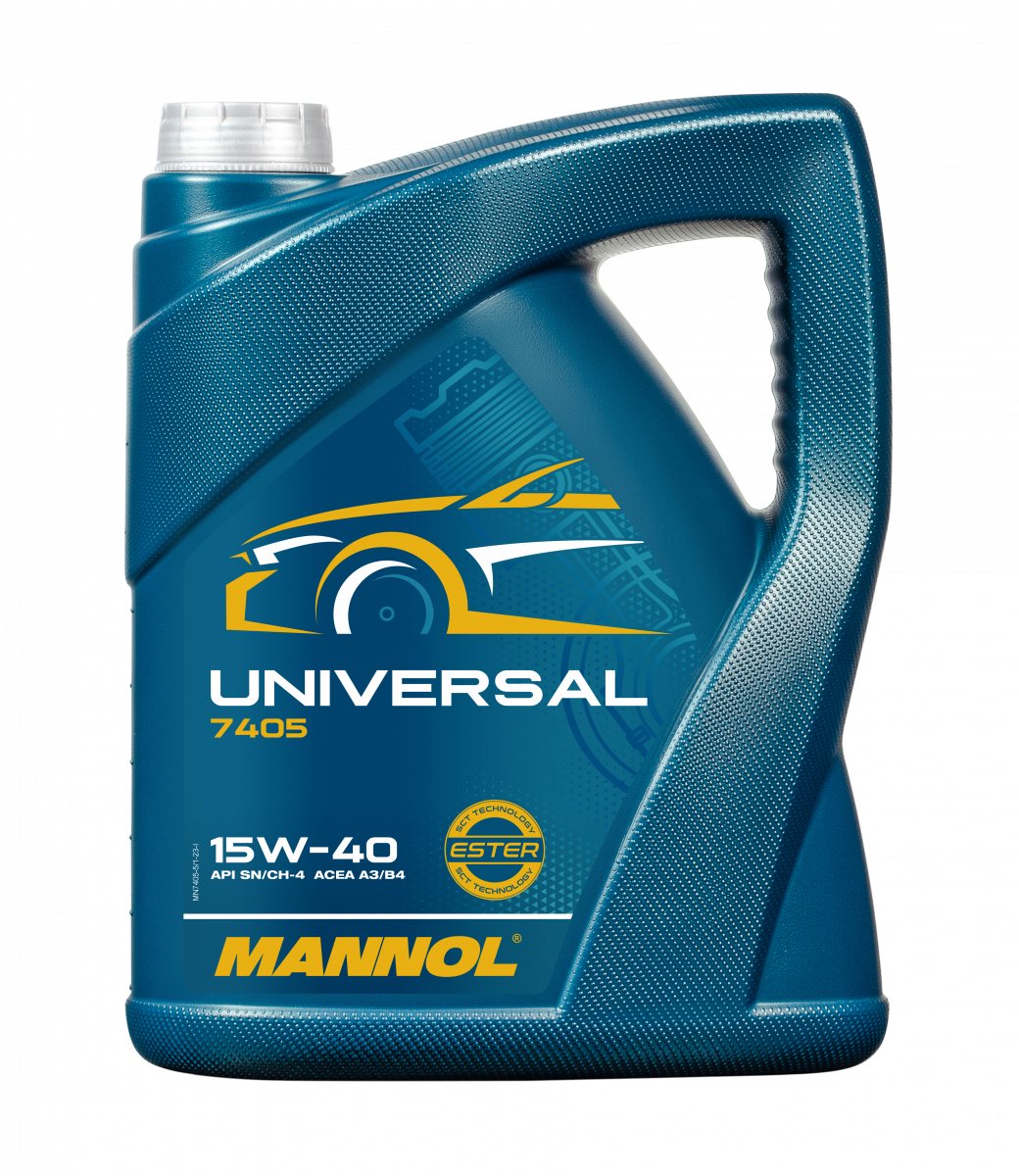 Mannol huile moteur universelle 7405 15w40 | 5 litres | le géant pétrolier
