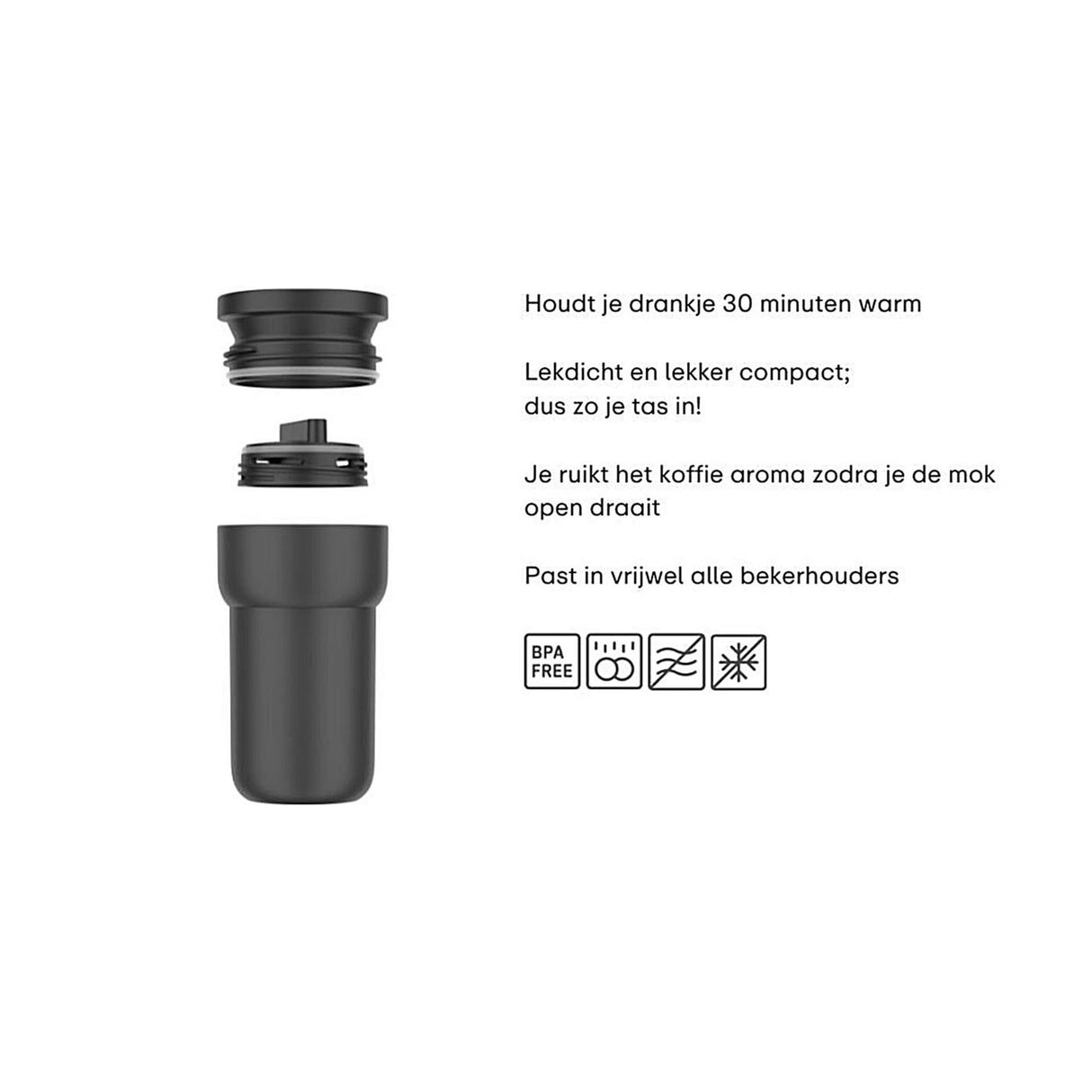 Mug de voyage Mepal 275ml sauge nordique