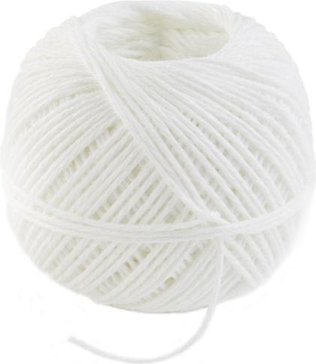 Ficelle de cuisine Gefu filio – 2 rouleaux de 50 mètres – résistante à la chaleur jusqu'à 175°c – coton
