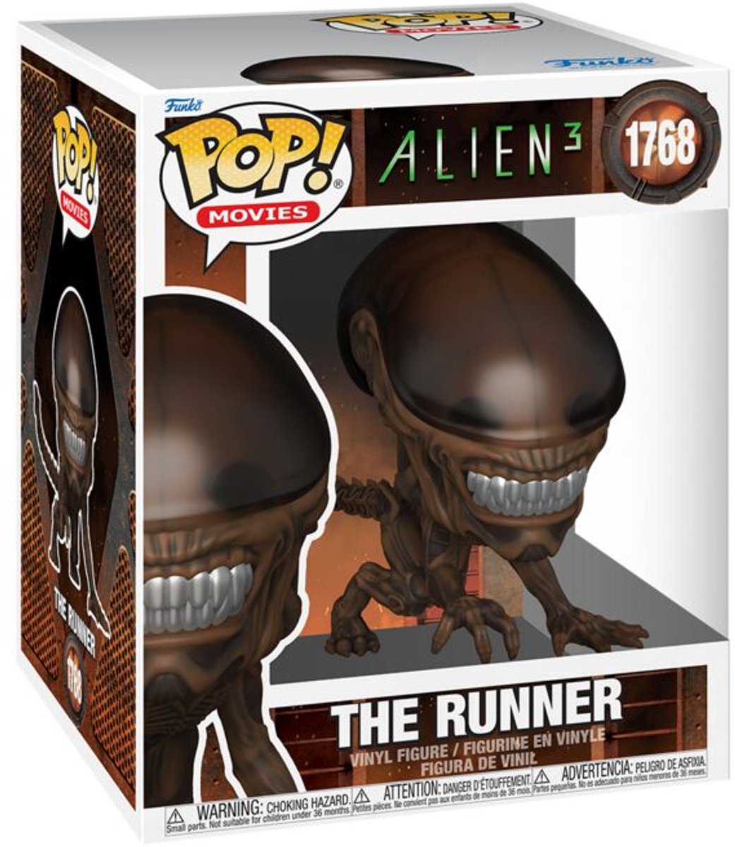 Funko alien 3 - le coureur (super pop !) figurine en vinyle 1768 pop ! PVC standard - produits dérivés, film