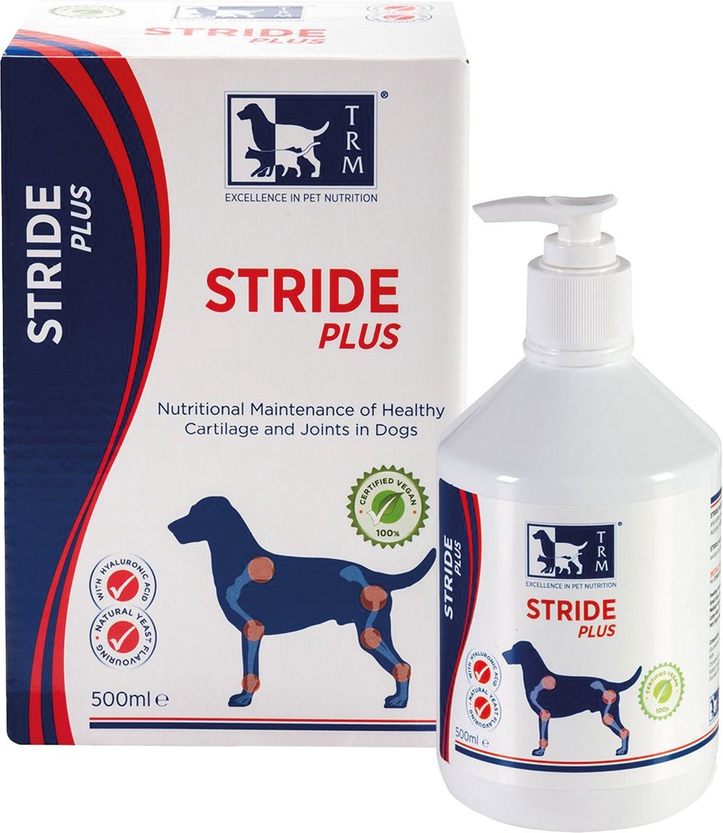 Trm stride plus - supplément pour articulations de chien - glucosamine - 500 ml