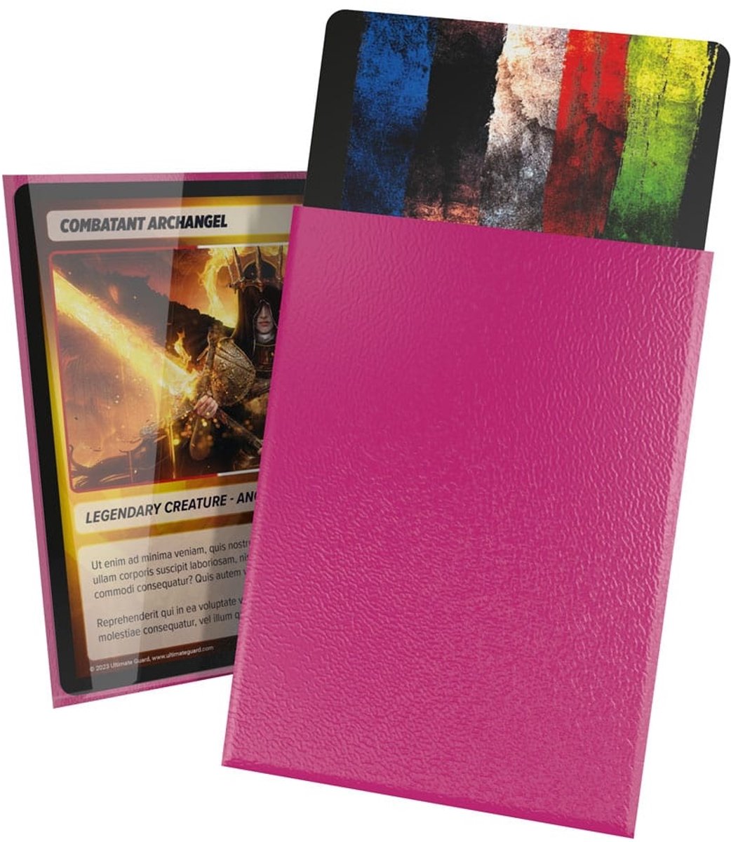 Manchons Cortex Ultimate Guard taille standard (100) - rose
