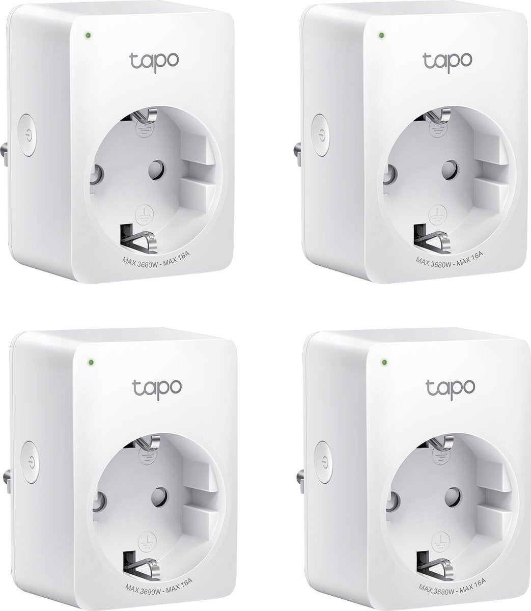 TP-Link Tapo P110 (4-Pack) Mini Contact WiFi-stop intelligent