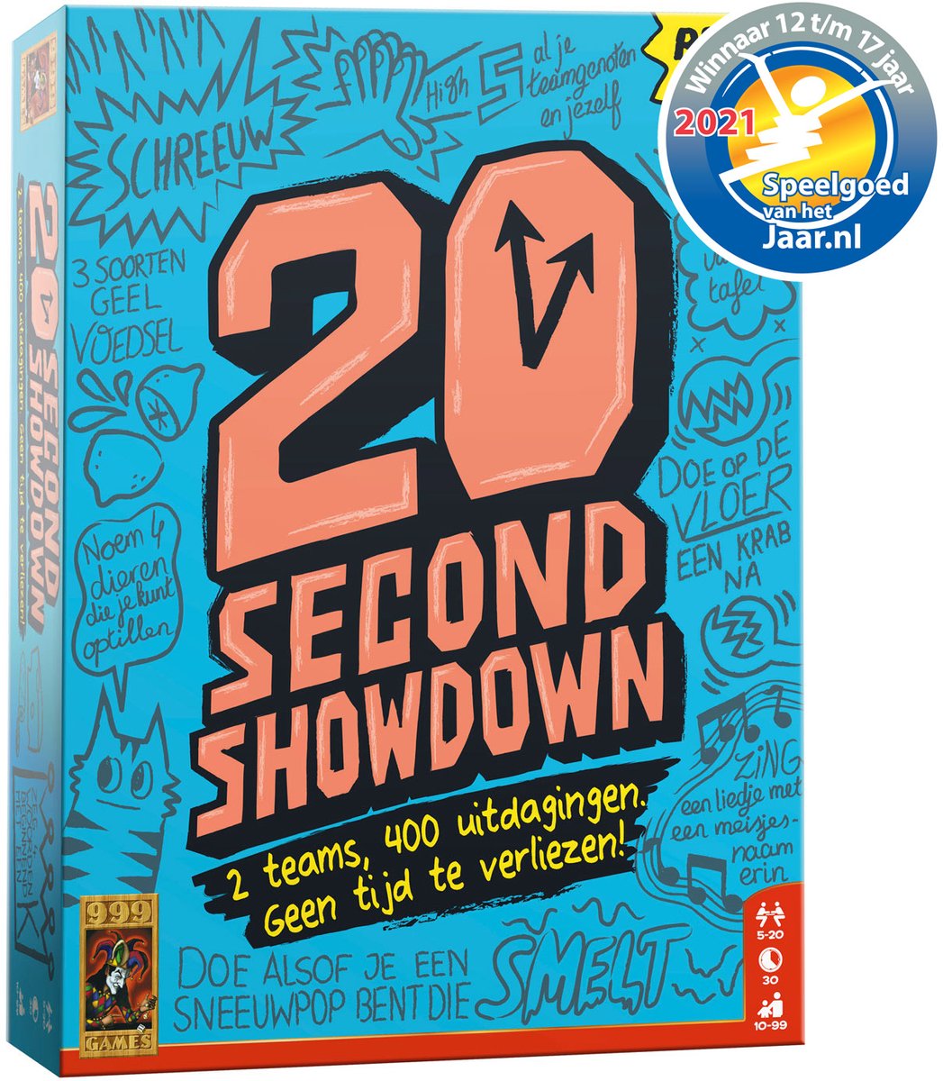 999 Games 20 secondes l'épreuve de force