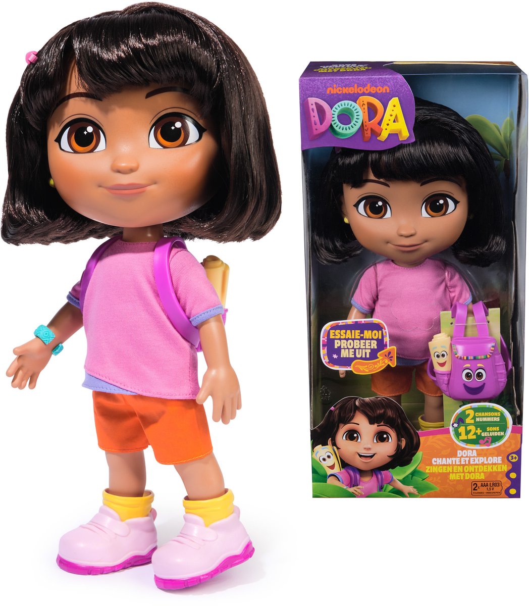 Poupée Dora 30 cm avec son