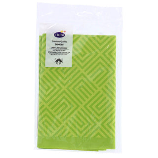 Nappe napperon Duni mosaïque kiwi 84x84 cm | 10 pièces