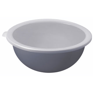 Bol Rotho avec couvercle 4,8 l bleu horizon | 2 pièces