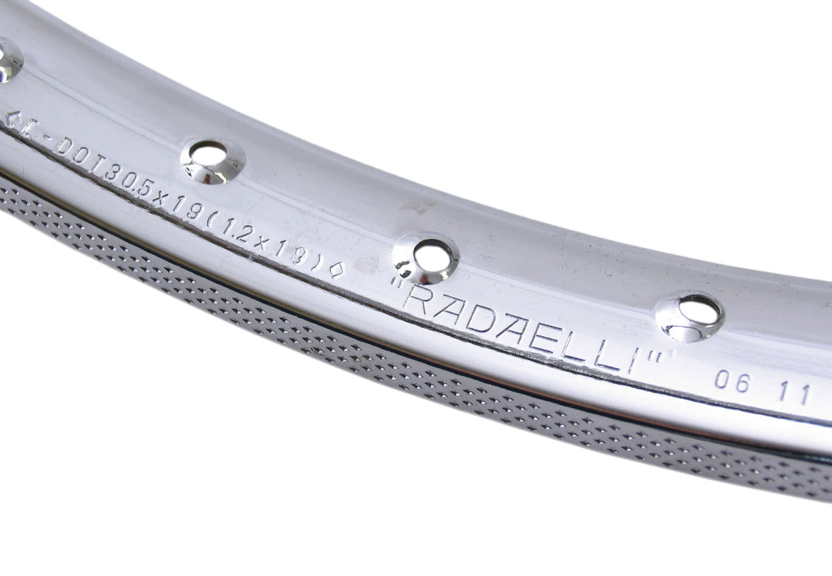 Ryde Velg 2,25-19 (23 x 2,25) 1,20 x 484 U-PROFILE 36-HOLE-CHROME