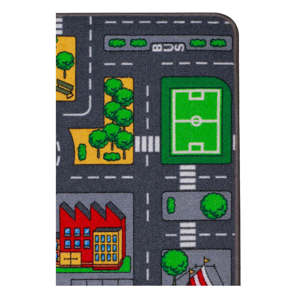 Tapis de jeu trafic, 67x100 cm