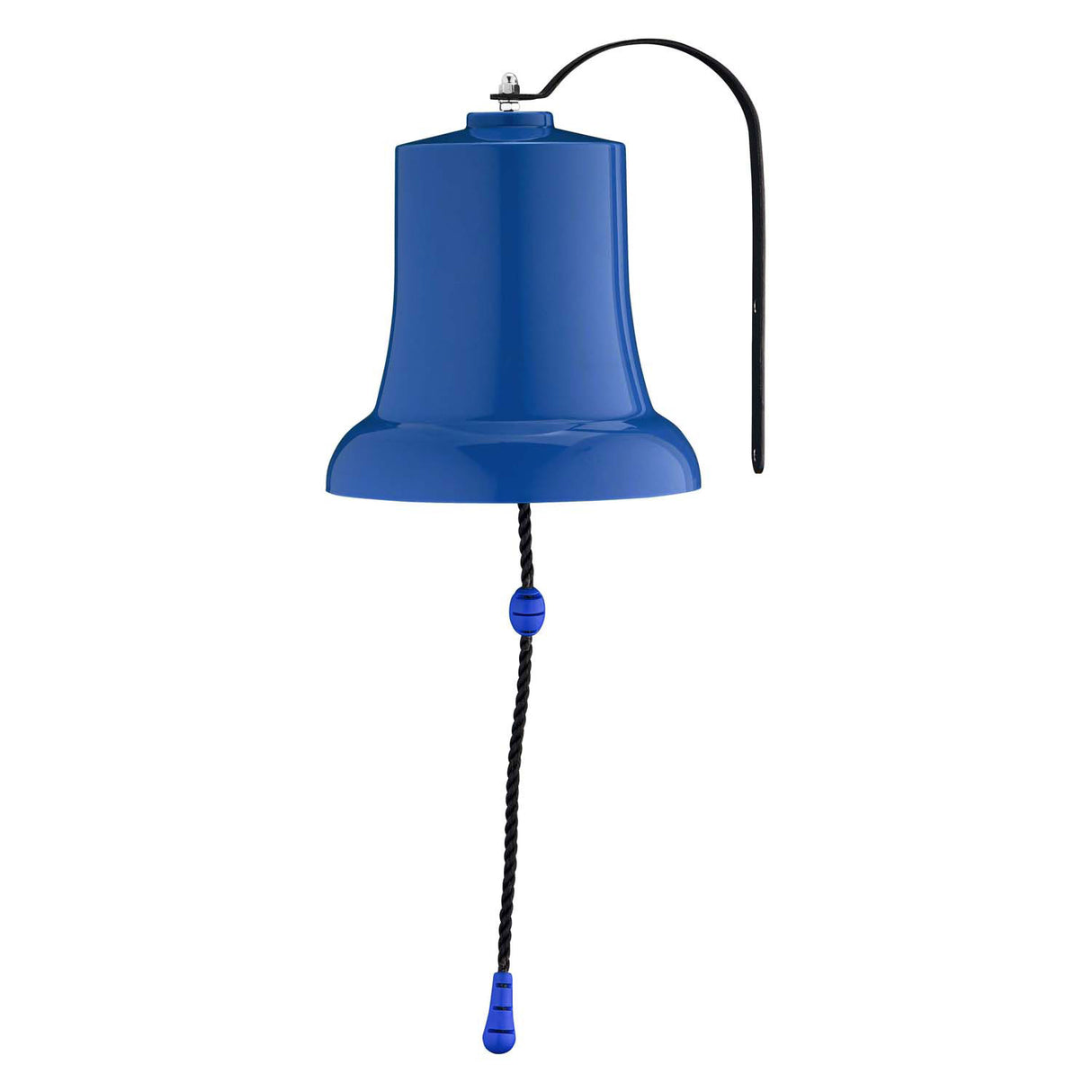 Cloche Swingking en plastique bleu