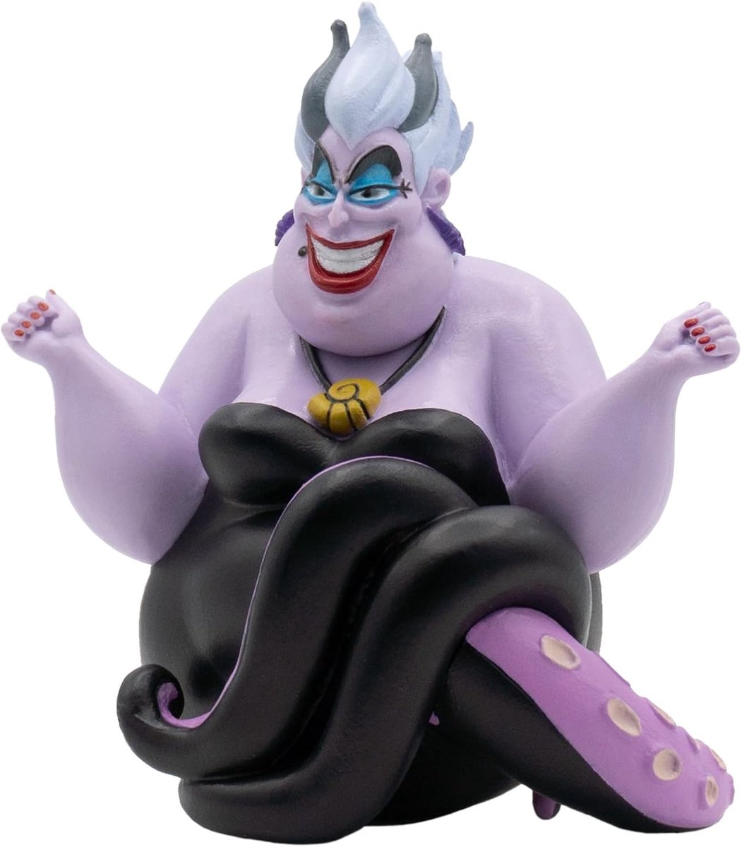 Bullyland 12357 – figurine de jeu et figurine de collection Ursula de la Petite Sirène – env. 10 cm – réaliste et richement détaillé – idéal comme figurine de gâteau et petit cadeau pour les enfants à partir de 3 ans.