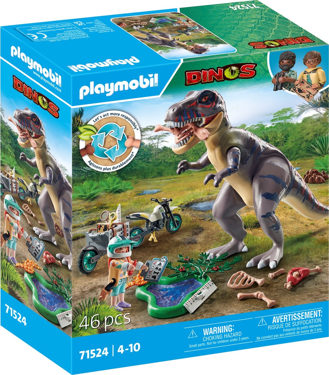 Playmobil Dinos T-REX Track Research 71524