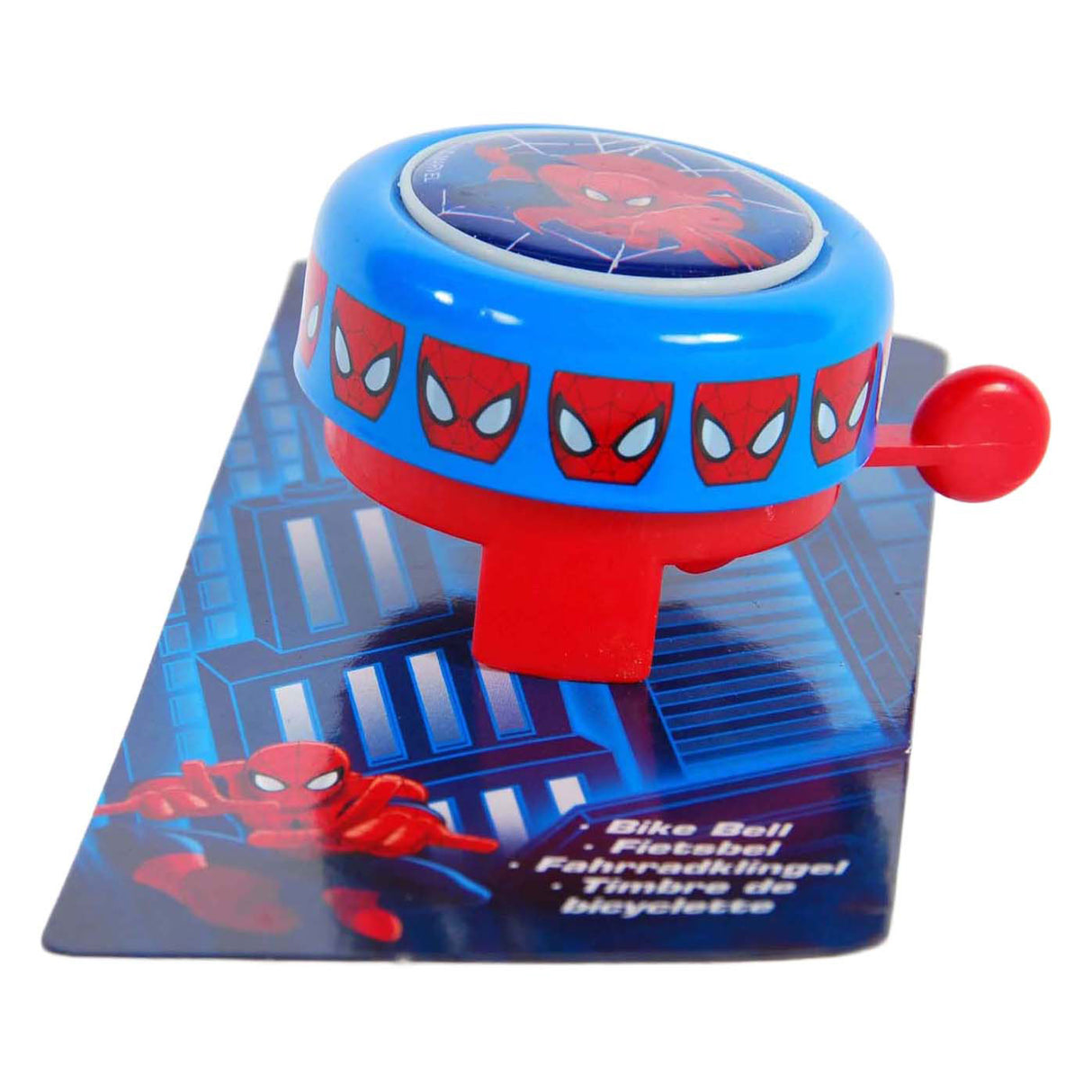 Bicycle Bell Spider-Man Blue Red 54 mm