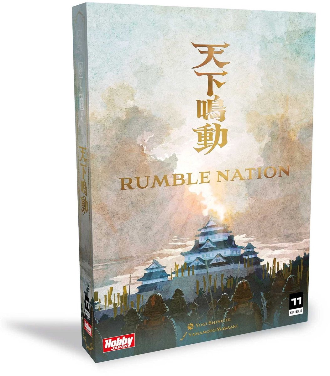 Asmodee jeu de société rumble nation stratégie et aventure 2-4 joueurs.