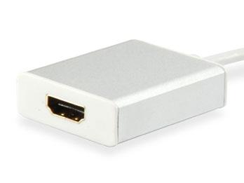 Equip 133452 Adaptateur USB Type C mâle vers HDMI femelle, 15 cm