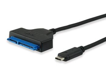 Equip 133456 Adaptateur USB Type C mâle vers SATA mâle, 50 cm