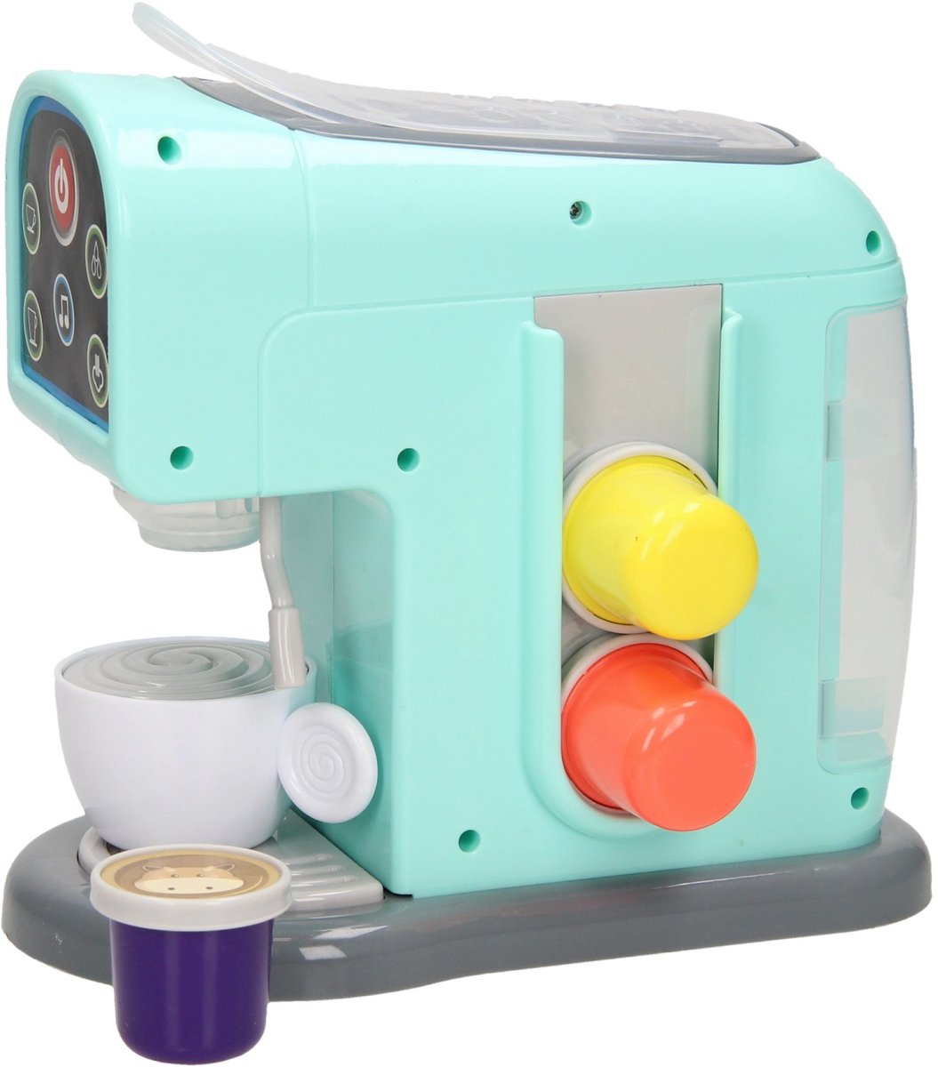 Machine à café jouet avec tasses