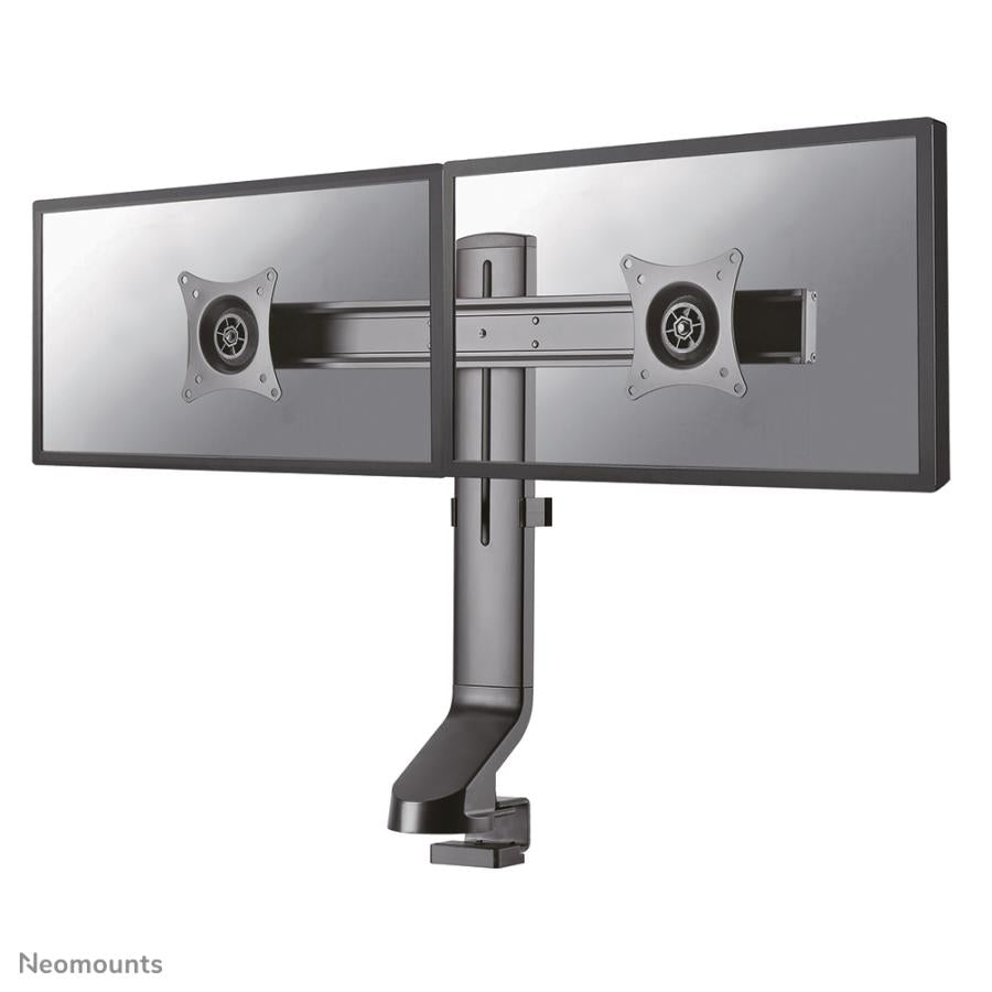 NEOMOUNTS FPMA-D860DBLACK FLATSERNEN BUREAUSTEUN, 2X 10-27 7 kg, 26-45 cm, 75x75 100x