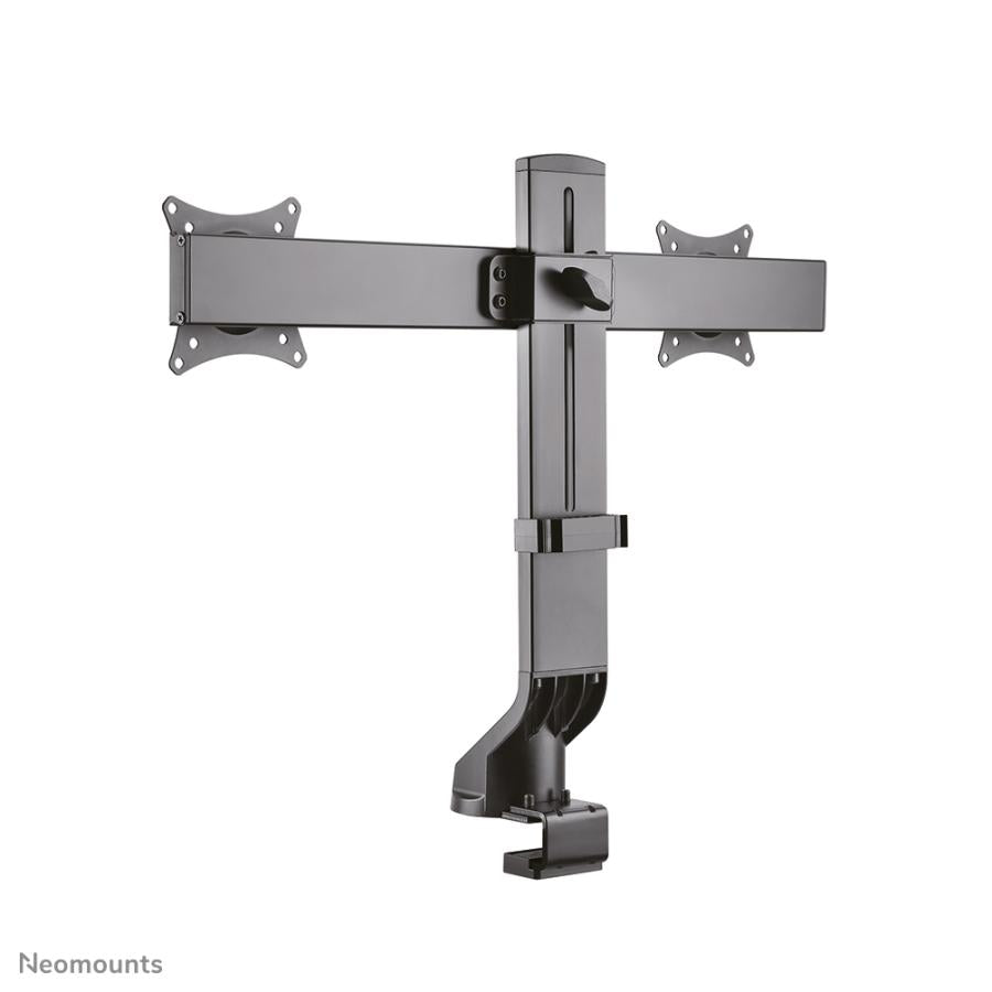 NEOMOUNTS FPMA-D860DBLACK FLATSERNEN BUREAUSTEUN, 2X 10-27 7 kg, 26-45 cm, 75x75 100x