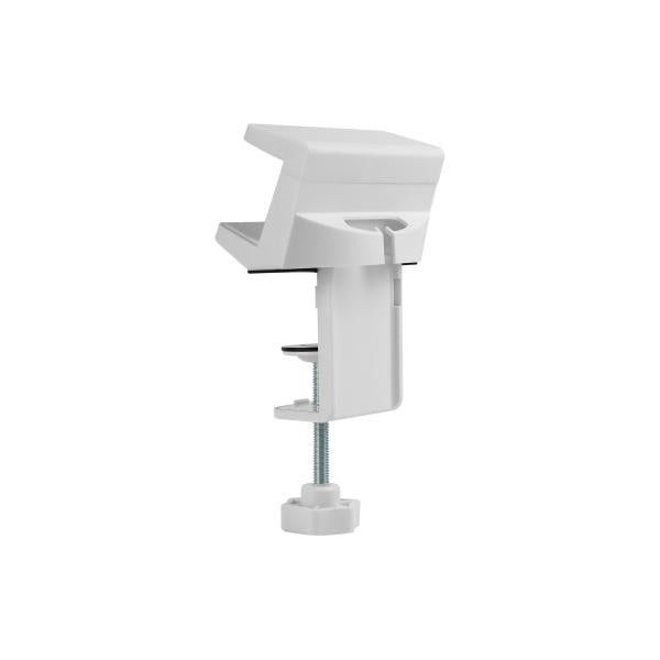 Equip 650806 support multiprise à pince, abs, acier, blanc