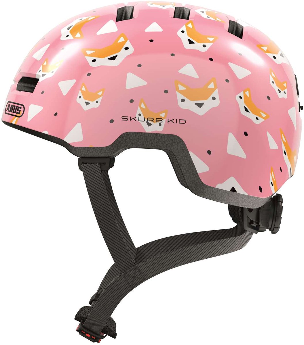 ABUS CASHET SKURB Kid Rose Foxes M 50-55cm