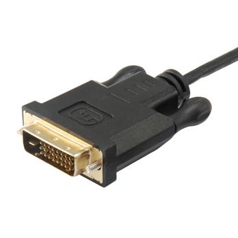 Equip 133468 câble usb type-c vers dvi-d, mâle mâle, droit, 1,8 m, noir