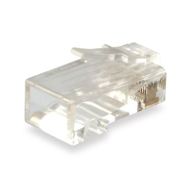 Equip 121144 jeu de connecteurs rj45 de 100 pièces, utp, cat.6