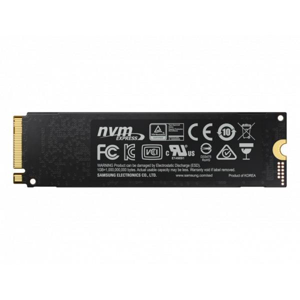 Samsung mz-v7s250bw evo 970 plus ssd, 250 go, m.2 2280, v-nand mlc, 3500 3300 mo s, 550 000 iops