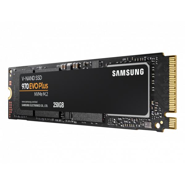 Samsung mz-v7s250bw evo 970 plus ssd, 250 go, m.2 2280, v-nand mlc, 3500 3300 mo s, 550 000 iops