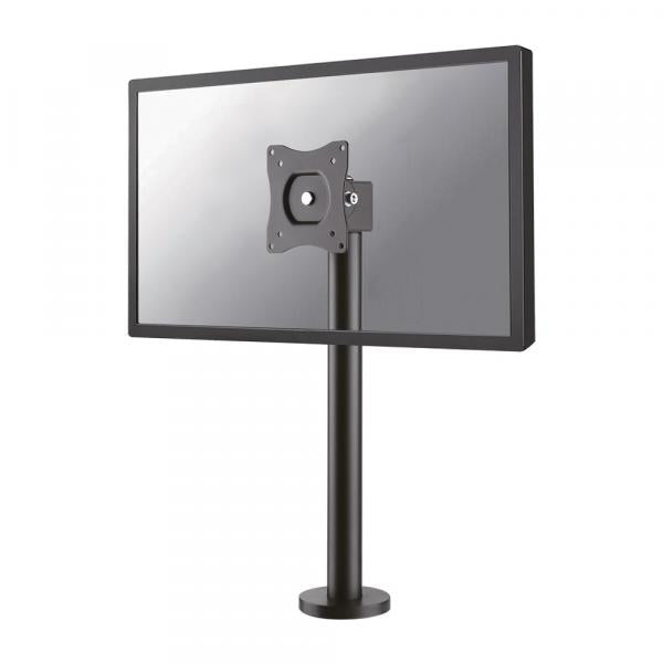 NEOMOUNTS NS -DPOS100BLACK SCREAT PLAT Screen Desk Mount Vis, 1x 15 kg, 10 - 32, 100x100 mm,